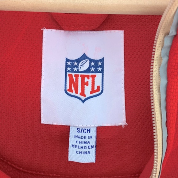 San Francisco 49ers Performance Fleece Zip Up Jacket - Picture 4 of 11